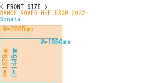#RANGE ROVER HSE D300 2022- + Sonata
